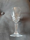 Vintage  Pair Of Cristal D arques Chateaudun  French  Cordial  Nice 2 Oz 4 5 In