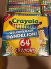 Lot Of 10 Crayola 64 Count Crayons Welcome Back Dandelion 640 Total New