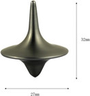 Portable Metal Spinning Top - Zinc Alloy Desktop Gyro - Vintage Design
