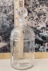 Guerlain Empty Perfume Bee Bottle   6  In Height   Glass Stopper  Empty