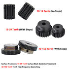 1 Mod 45  Steel Spur Gear 10t-50t Bore 4mm-25mm Pinion Gear With Step Motor Gear