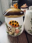 Vintage Nib Merry Mushroom Canisters Set Of 4 - Sears   Roebuck