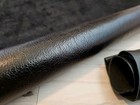 3-4oz Black Distressed Souffle Vintage Leather Panel sheet square 12x12x24 scrap