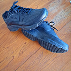Fila Womens Memory Workshift Sr Black Leather Work Shoe 5sgw0002-001 Size 8 Eeee