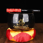 Buddhist Supplies Lotus Brass Buddha Sound Bowl Buddha Bowl Meditation Bowl 13cm