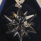 Swarovski 2017 Annual Edition Clear Crystal Star Hanging Christmas Ornament