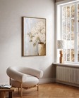Mtfbwy Framed Floral Vintage Wall Art  Hydrangea Wall Decor  Flower Pictures    