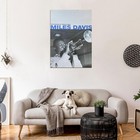 663058 Miles Davis Vintage 2000 Jazz Photo Wall Print Poster