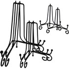 Metal Plate Display Stand Easel Set Art Frames Pictures Certificates Decor New