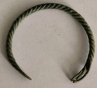 Rare Ancient Celtic Bronze Bracelet 800-500 B c 