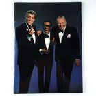 Sinatra Martin Davis Jr Concert Ticket   Program 1988 Rat Pack Reunion Tour A585