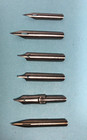 25 Nos Vintage Dip Pen Nibs 23 Esterbrook   9- 788    2 Spenserian Gold Pt Dome