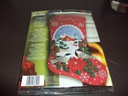 Bucilla Chickadees  86236 Felt Applique Christmas Stocking Kit