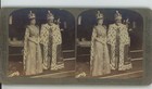 King Edward Vii   Queen Alexandra In Coronation Robes Underwood Stereoview