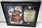 Tupac Shakur 1971-1996 Memorabilia Framed Hollywood Stars Pic 2pac West Coast