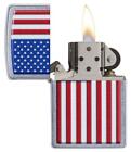 Zippo Windproof American Flag Lighter  Patriotic  29722  New In Box