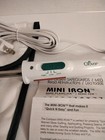 Clover Needlecraft Mini Iron For Quilting Sewing Mci-900 With Storage Tote Bag