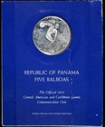 1970 Republic Of Panama Silver Proof 5 Balboa - 6 Coin Lot Ogp -  925 Fine
