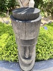 New 3    Easter Island Moai Style Coco Palm Tiki Bar Decor Oceanic B
