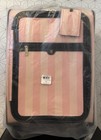 Victoria   s Secret Iconic Pink Stripe Carry-on Wheelie Suitcase Luggage Nwt