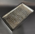 Moroccan Vintage Mosaic Vanity Tray Gold   Black Mosaic Tile Squares 9 5   x 5 75   