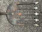 Antique Hand Forged Iron Eel Spear 