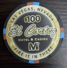  100 El Cortez Casino Las Vegas  Nv Vegas Matt  fire It In There  Casino Chip