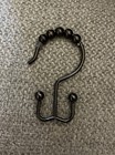 Double Glide Rollerball Shower Curtain Hooks Set Of 12 Oil Rubbed Bronze 2 Sets