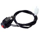 Universal 7 8inch 22mm Kill Stop Handlebar Switch Horn Button Motorcycle 
