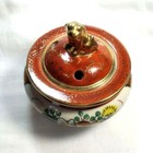 Japanese Vintage Kutani Porcelain Incense Burner Shozo Traditional Ceramic Japan