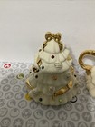 Lenox 2003 The Jeweled Christmas Tree Creamer   Sugar Bowl - No Chips - Fastship