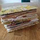 2 Vintage Stuffed Recipe Books 70s 80s 90s  Clipped   Cut Out  Hand Written 
