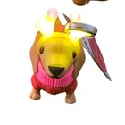 Bath   Body Works Christmas Dachshund Dog Light Up Pocketbac Holder Nwt