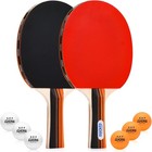 Ping Pong Paddles    Includes Paddles And Balls  Table Tennis Rackets Set Sui   
