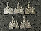 2026 Disney Wdw Hidden Mickey Castles Wave A 5 Pin Set- No Chaser
