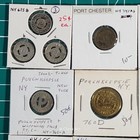 20  Different Vintage Mixed Transit Token Lot  See Photos  Our  B1799
