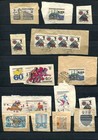 Czechoslovakia   Nice Lot With Stamps On Paper - Used