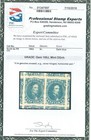 Usa Confederate States  4a Mint Superb Never Hinged Pair Graded 100j Certificate