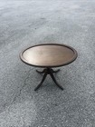 Vintage Oak Coffee side Table With Claw Legs 25 5 Long  17 5 Wide And 18 5 High
