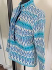 Vtg Hans Heitsch Iceland Sweater 100  Wool Lace Up Front Made In Sweden Sz M
