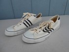 Vtg 60s 70s Lacrosse Bart Starr Quarterback Cut Low Top Canvas Sneaker New