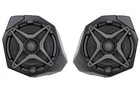 Ssv Works Front Kick Speaker Pods With Blue Grills For Can-am Maverick X3 17-22