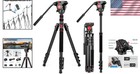 Professional 72  Video Tripod With Fluid Head