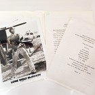 1983 Lone Wolf Mcquade Press Kit     19 B w Photos   Notes     Chuck Norris Vintage