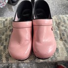 Dansko Pro Pink Ribbon Breast Cancer Awareness Womens Size 40   Us 9 5 Clogs