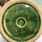 Vintage Robinson Ransbottom Rrp Brown Green Drip Glaze Flower Pot Jardiniere