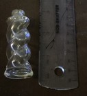 Lucien Lelong Vintage Empty Perfume Spiral  Design  Bottle
