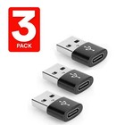 3 Pack Usb C 3 1 Type C Female To Usb 3 0 Type A Male Port Converter Adapter New