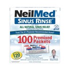 Neilmed Sinus Rinse All Natural Relief Premixed Refill Packets 100 Count  pack
