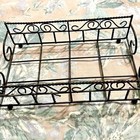 Towelette Holder Black Metal